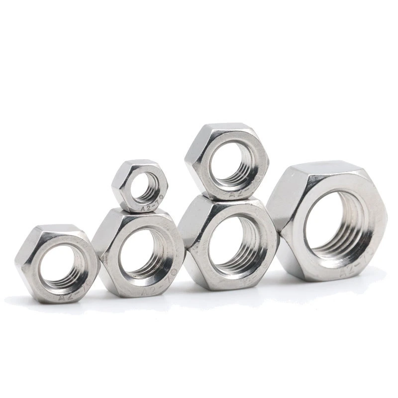 Profession Factory Supply Carbon Steel Stainless Steel DIN934 Hexagon Nut/DIN985 Nylon Insert Lock Nut/Coupling Nut/Hex Nut/Flange Nut/Wing Nut/Cage Nut/Tee Nut