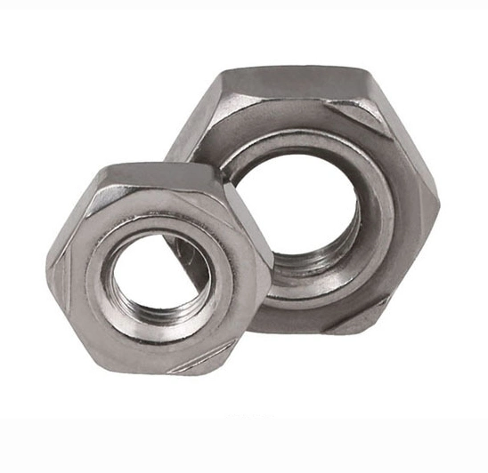 Stainless Steel 304 Hexagonal Weld Nuts DIN929