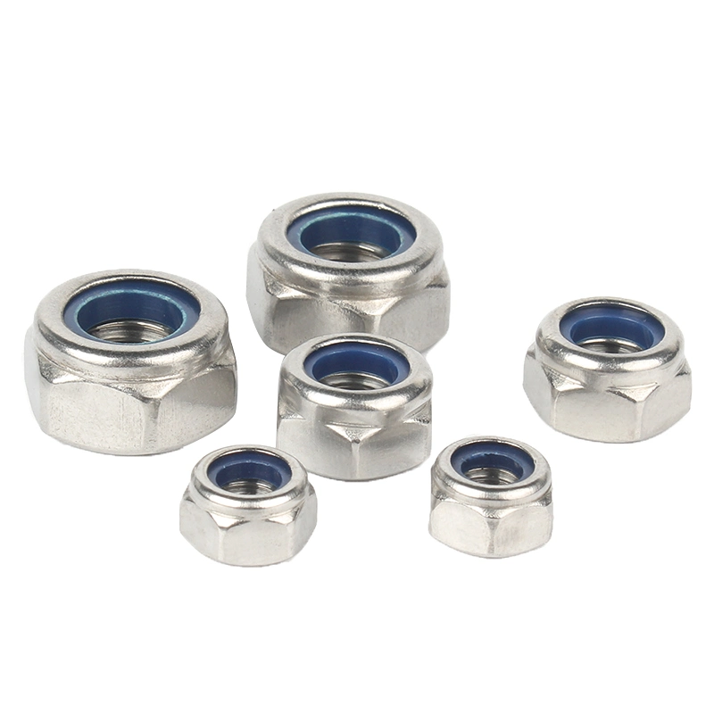 Stainless Steel DIN985 Nylon Lock Nut DIN934 Hexagon Nut
