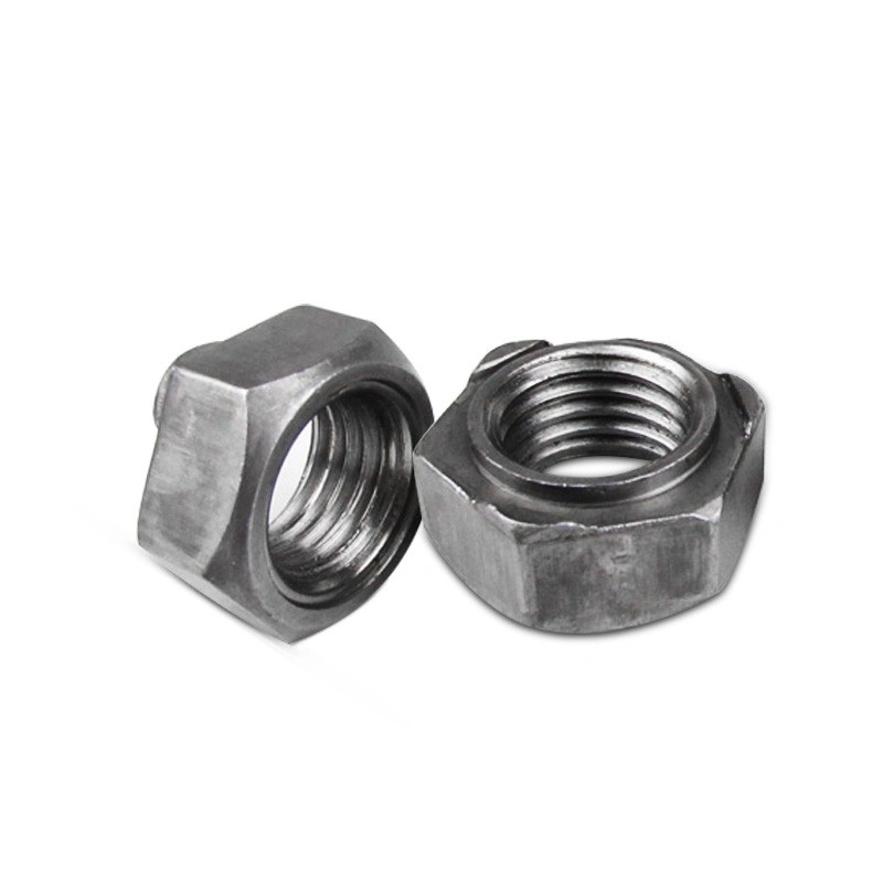 Factory Price DIN929 Hex Weld Nut Carbon Steel Stainless Steel Zinc Phosphated Plain Grade4 8 10 12 High Strenght