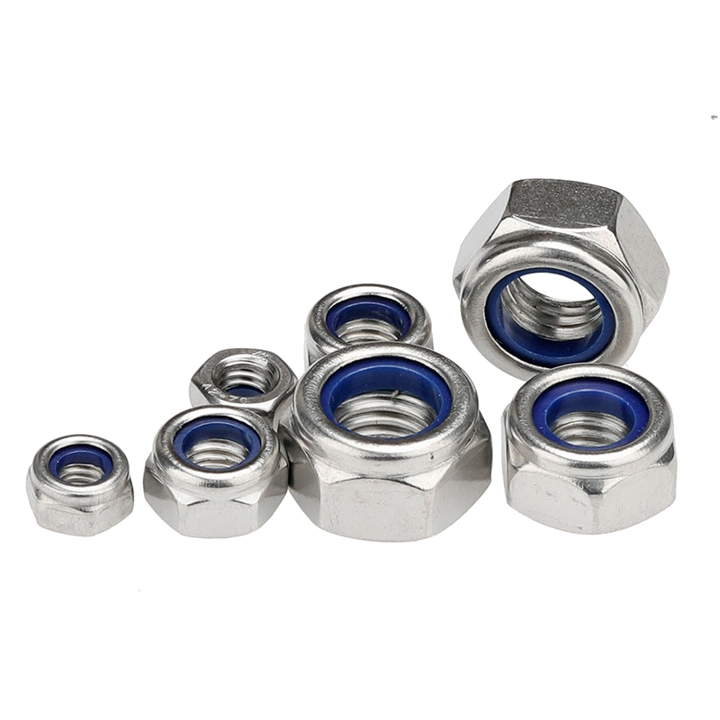 Stainless Steel DIN985 Nylon Lock Nut DIN934 Hexagon Nut
