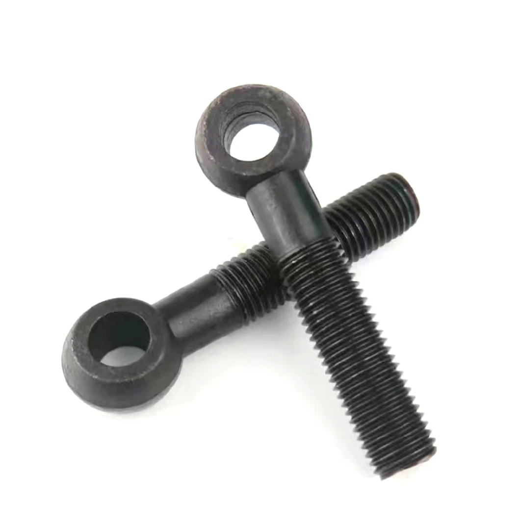 DIN444 High Quality Hardware Fasteners Eyelet Bolt Fasteners Bolt and Nut for Building Structure Mining Drop Bolt