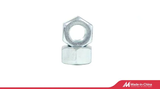 Nylon Insert Lock Nuts, Zinc Plated