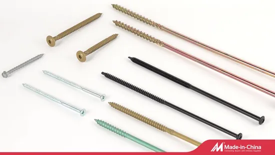 Double Tooth Wood Screw/ Furniture Screw/ Machine Wood Double Tooth