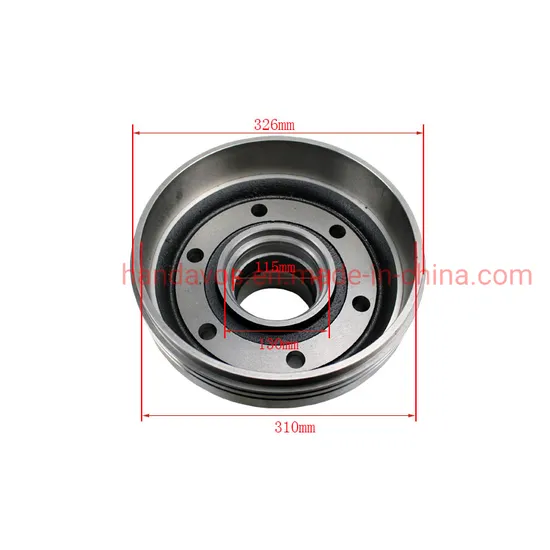 Hub & Drum Fd25-16, 3eb-21-52320 Komastu Forklift Parts